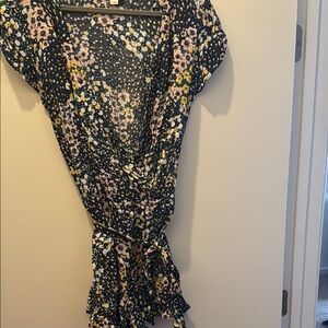 Floral Wrap Romper
